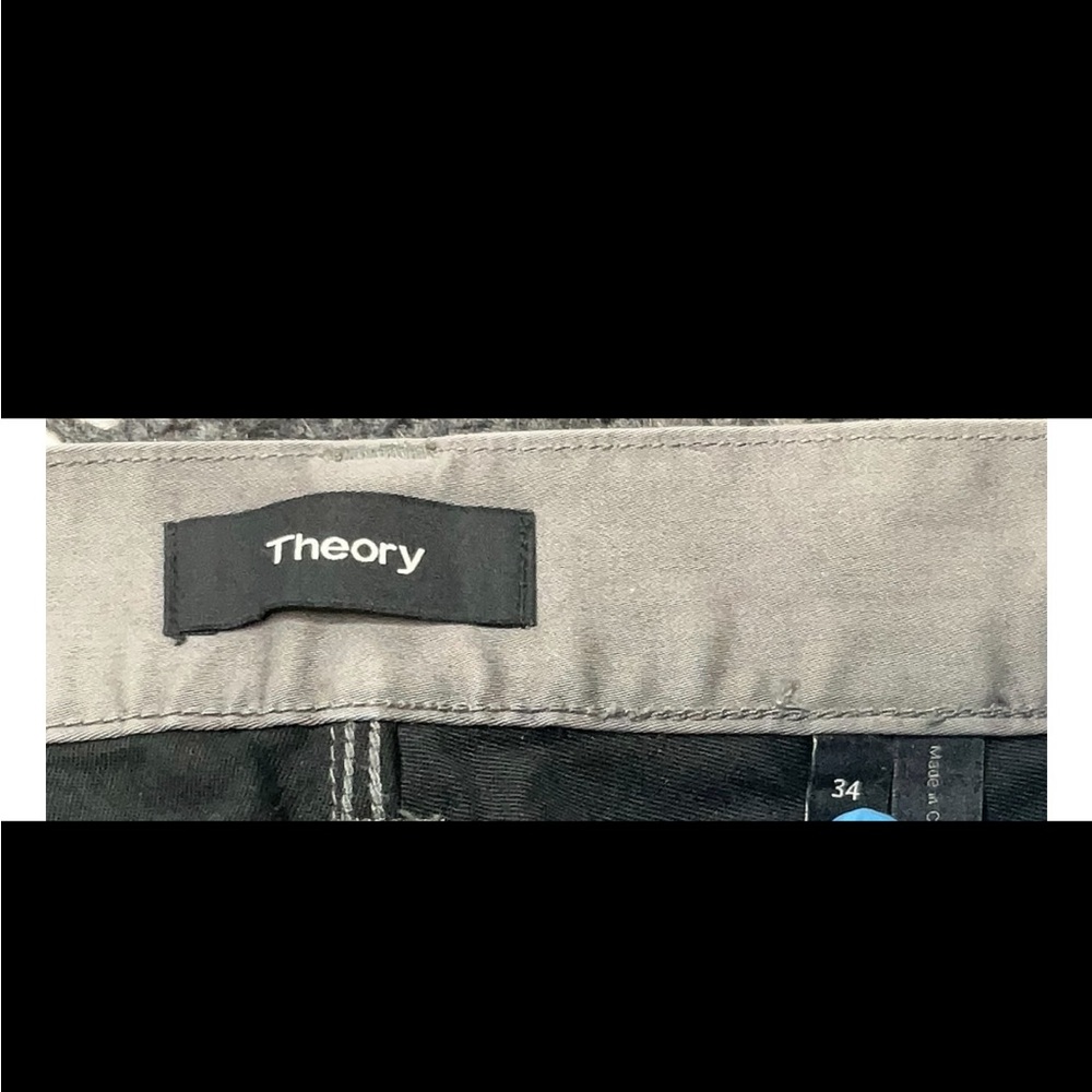 NWOT Theory Women’s Grey Boyfriend Jeans Size 34 - Picture 4 of 5